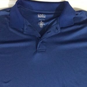 Blue XL Croft and Barrow Short Sleeve